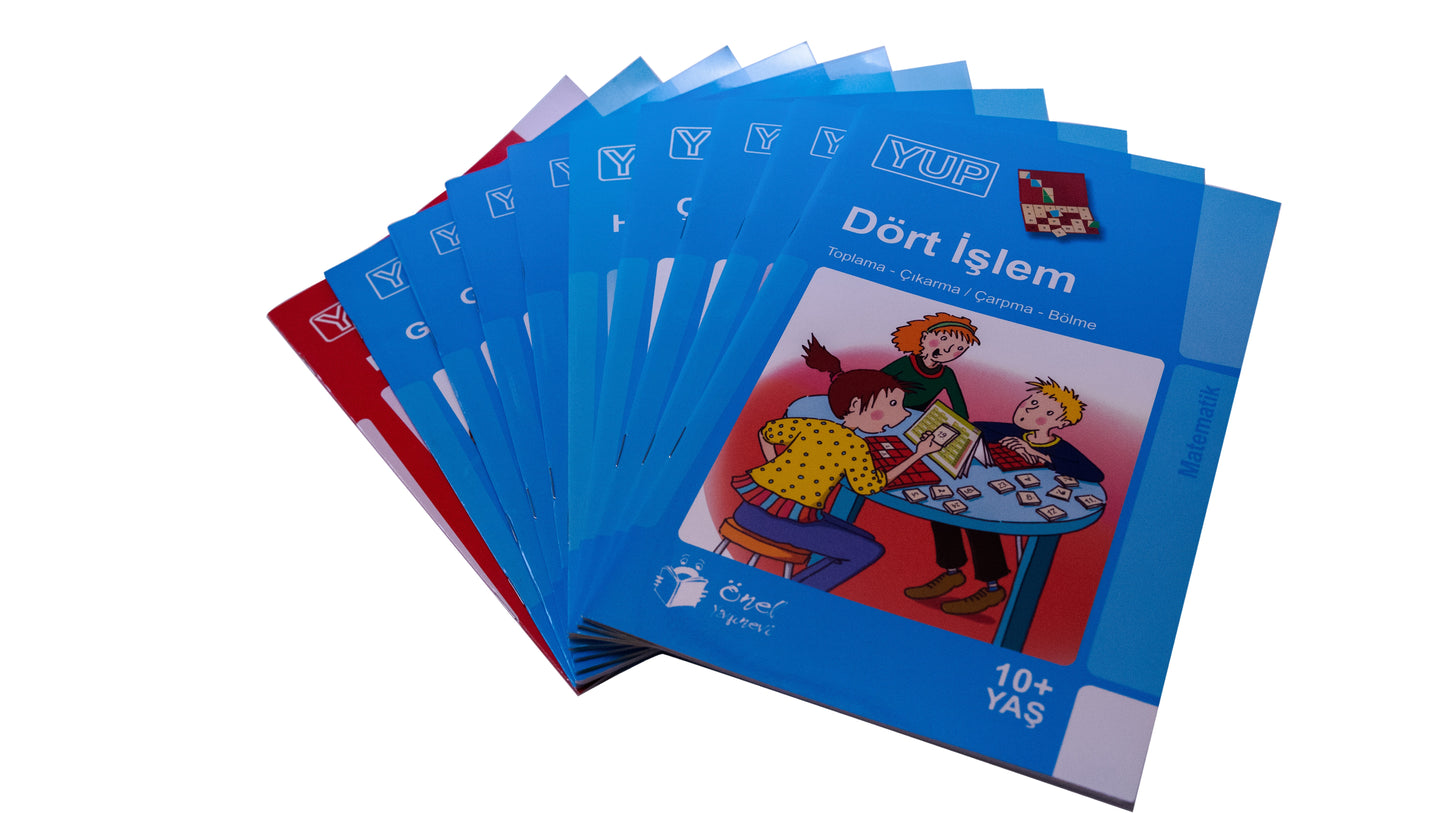 YUP 10+ Yaş Matematiksel Zeka Geliştirme Kitapları