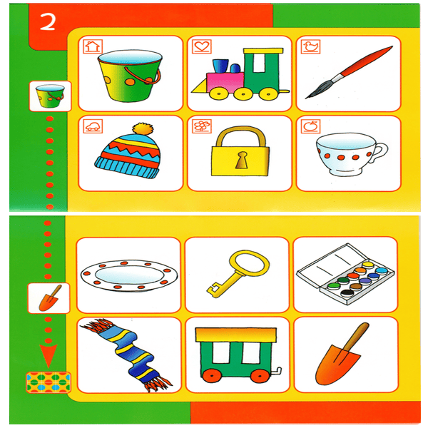 BambinoYUP 3+ Yaş Zeka ve Dikkat Geliştirme Kitapları