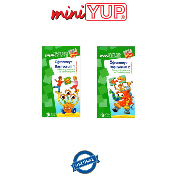 MiniYUP 4-6 Yaş Öğrenmeyi Öğreniyorum Eğitim Seti