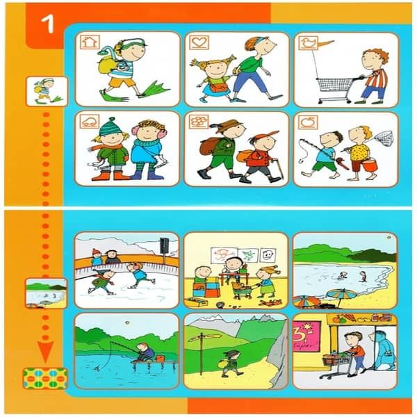 BambinoYUP 4+ Yaş Zeka ve Dikkat Geliştirme Kitapları