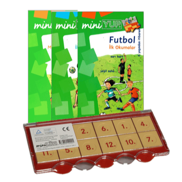 MiniYUP 5-6 Yaş Görsel Dikkat ve Zeka Geliştirme Seti-Futbol Serisi