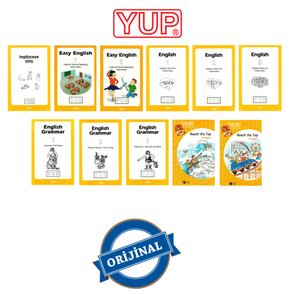 YUP 7-11 Yaş İngilizce Eğitim Kitapları