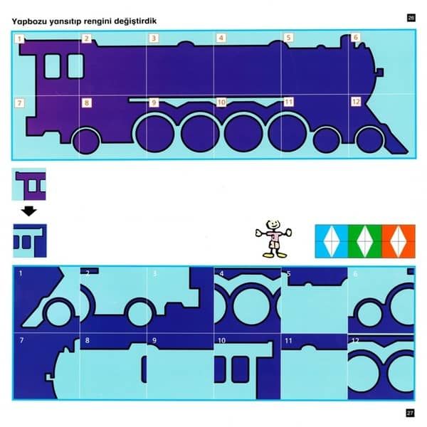 MiniYUP 5+ Yaş Görsel Dikkat ve Matematiksel Zeka Geliştirme Kitapları