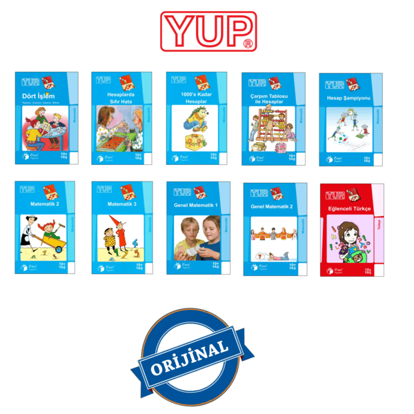 YUP 10+ Yaş Görsel Dikkat ve Sayısal Zeka Seti
