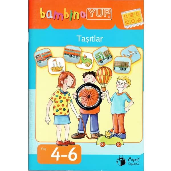 BambinoYUP 4-6 Yaş Meslekler ve Taşıtlar Serisi Dikkat Geliştirme Kitapları